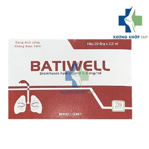 Batiwell - Bromhexin Công ty CP 23 tháng 9