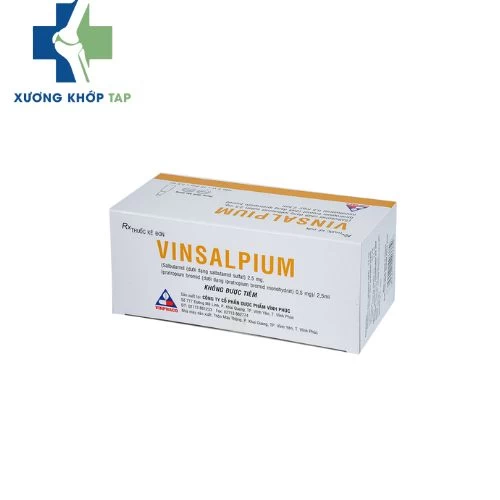 Vinsalpium - Điều trị co thắt phế quản, tắt nghẽn đường thở