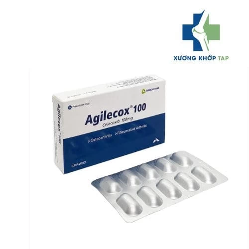 Agilecox 100 - Hỗ trợ giảm các triệu chứng bệnh viêm khớp mạn tính