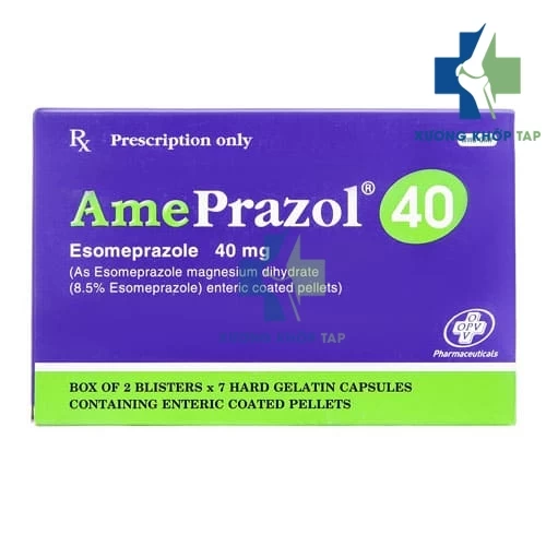 Ameprazol 40 - Thuốc điều trị bệnh trào ngược dạ dày thực quản