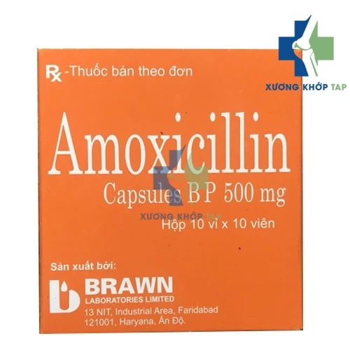 Amoxicillin capsules BP 500mg