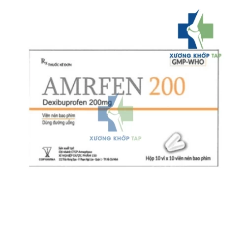 Amrfen 200 - Thuốc giảm đau xương khớp của Armephaco