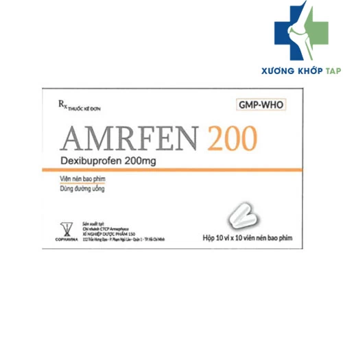 Amrfen 200 - Thuốc giảm đau xương khớp của Armephaco