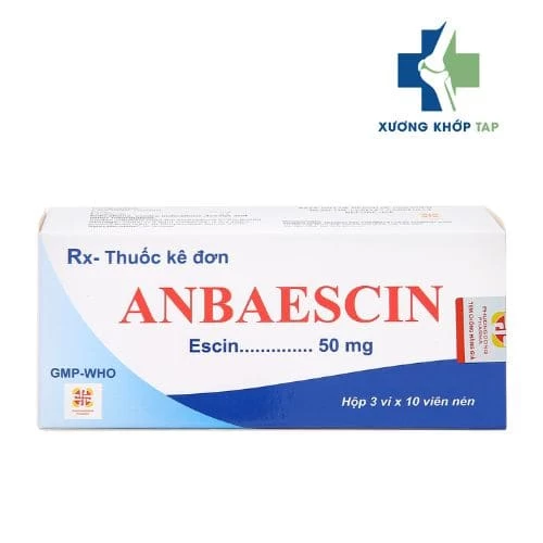 Anbaescin - Thuốc phòng và điều trị tụ máu