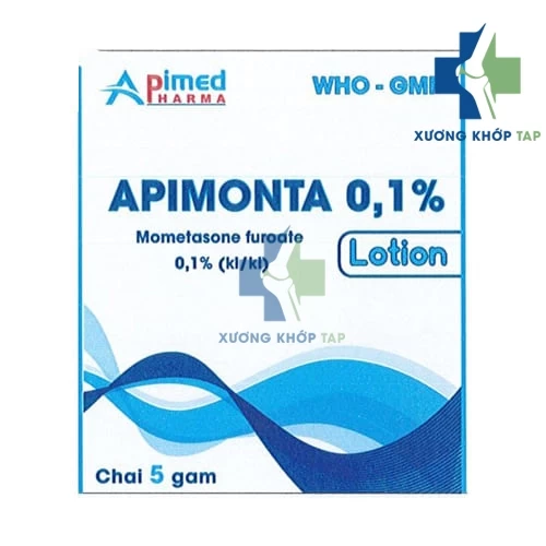 Apimonta 0,1% Lotion - Mometasone furoate Apimed
