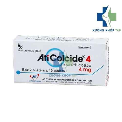 Aticolcide 4 - Hỗ trợ điều trị giãn cơ