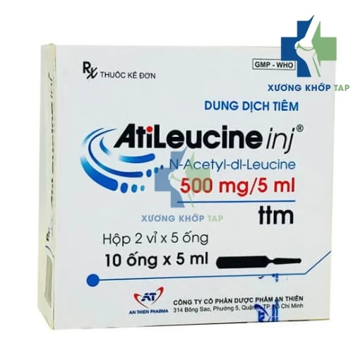 Atileucine inj - N-Acetyl-dl-leucin tiêm An Thiên Pharma