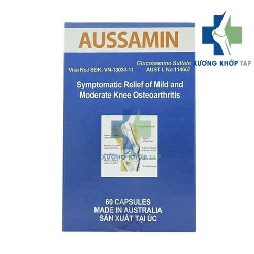 Aussamin 500mg - Thuốc trị các bệnh xương khớp của Úc