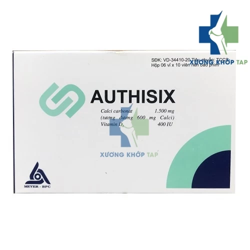 Authisix - Thuốc hỗ trợ điều trị loãng xương