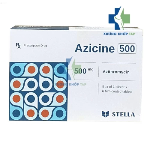 Azicine 500 - Azithromycin Stella