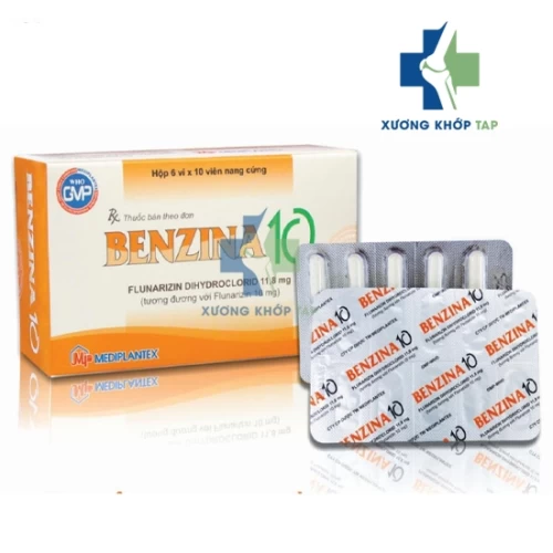 Benzina 10 - Flunarizin 10mg Mediplantex