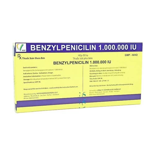Benzylpenicilin 1000000IU VCP