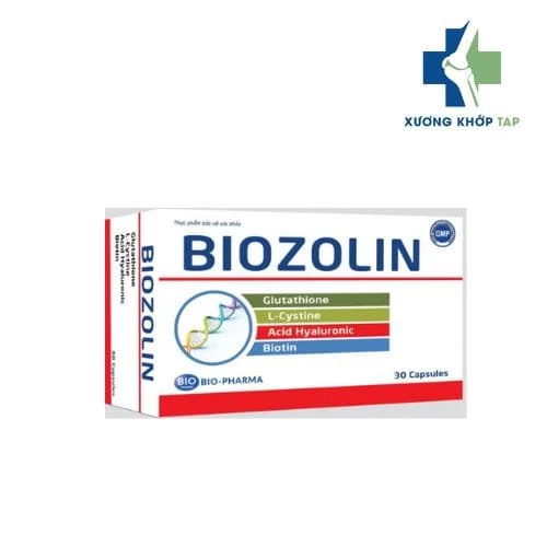 Biozolin - Hỗ trợ làm chậm quá trình lão hóa và tái tạo da