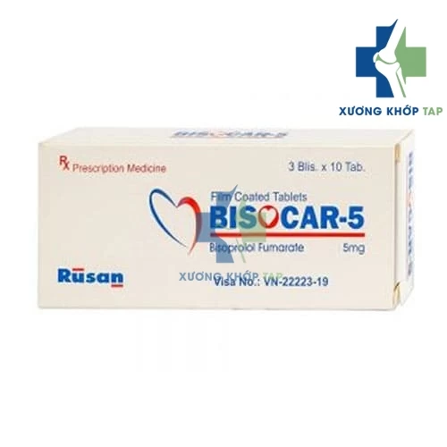 Bisocar 5 - Thuốc điều trị tăng huyết áp