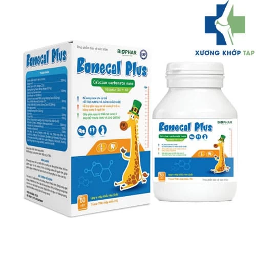 Bonecal Plus - Giúp giảm nguy cơ loãng xương ở người lớn