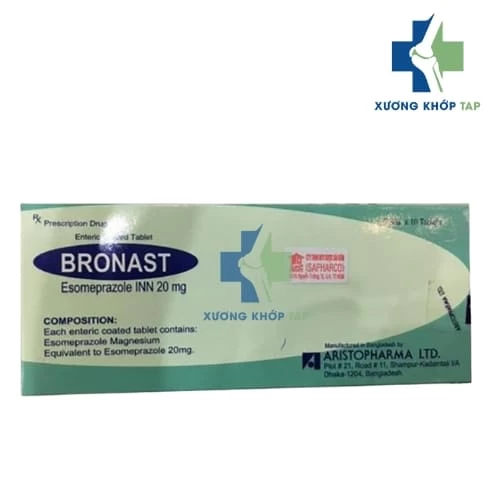Bronast Tablet - Esomeprazole 20mg Aristopharma