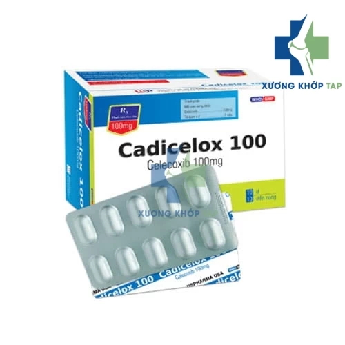 Cadicelox 100 - Thuốc điều trị viêm khớp ở người lớn