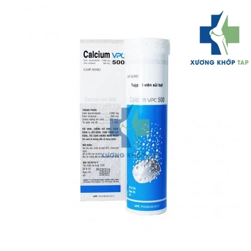 Calcium VPC 500 - Thuốc điều trị thiếu canxi