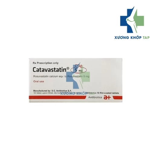 Catavastatin 5mg - Thuốc điều trị tăng cholesterol