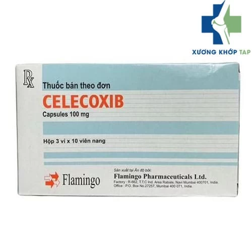 Celecoxib Capsules 100mg - Thuốc điều trị bệnh viêm xương khớp