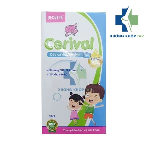 Cerival - Bổ sung axit béo DHA và EPA cho trẻ