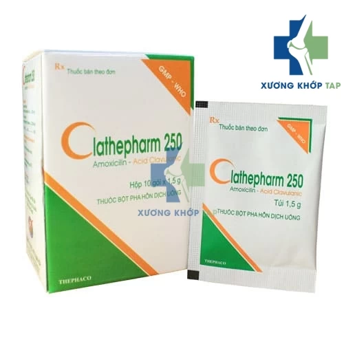 Clathepharm 250 - Thuốc điều trị nhiễm khuẩn đường hô hấp