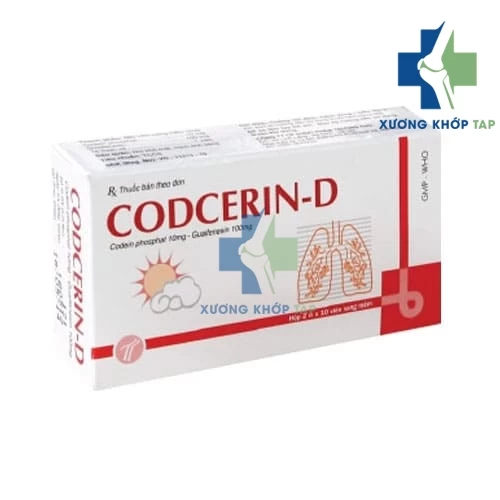 Codcerin-D - Điều trị triệu chứng ho khan