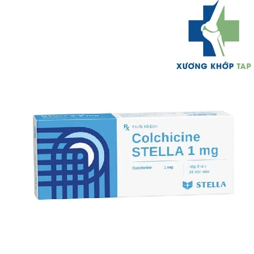 Colchicine Stella 1mg - Thuốc điều trị các đợt gút cấp