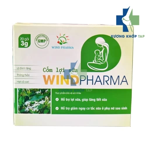 Cốm lợi sữa Wind Pharma - Hỗ trợ lợi sữa, gia tăng tiết sữa