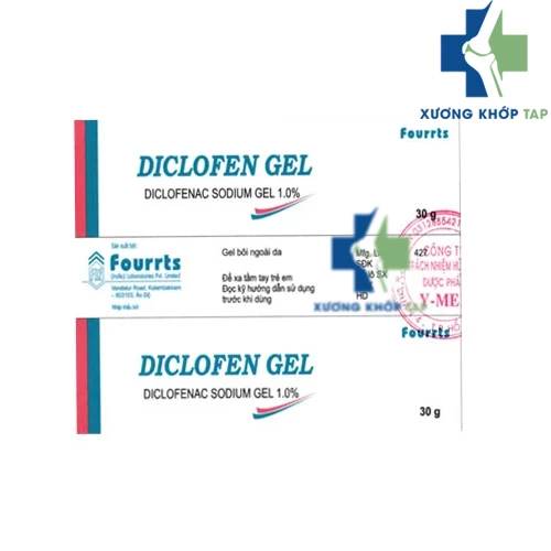 Diclofen Gel 10g  - Thuốc kháng viêm dạng bôi của Ấn Độ