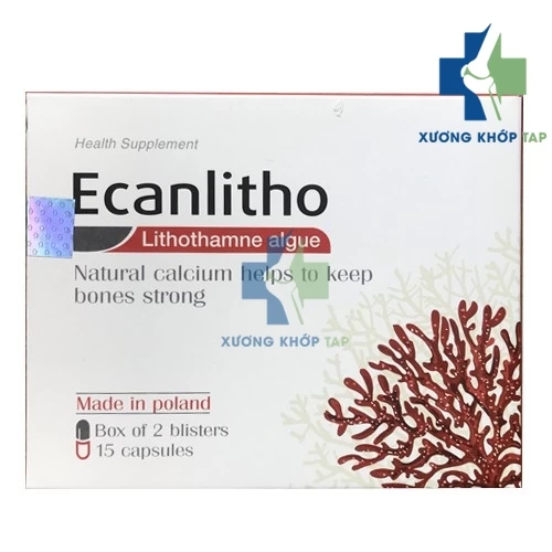 Ecanlitho Exim Pharma - Hỗ trợ xương và răng chắc khỏe