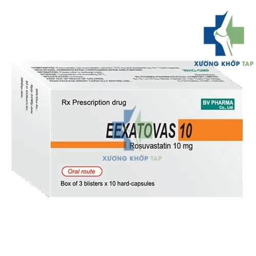 Eexatovas 10 - Rosuvastatin BV Pharma
