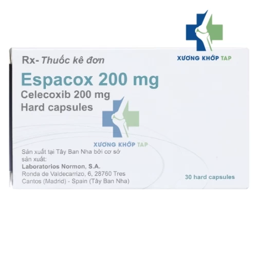 Espacox 200mg - Điều trị triệu chứng của thoái hóa khớp