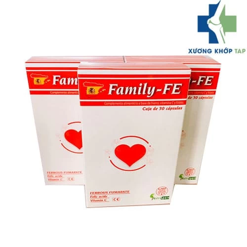 Family FE - Hỗ trợ bổ sung sắt giảm nguy cơ thiếu máu
