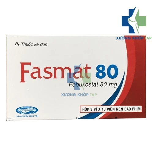 Fasmat 80  - Thuốc điều trị tăng axit uric máu mãn tính