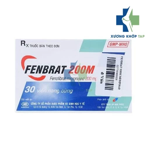 Fenbrat 200M - Fenofibrat Mebiphar