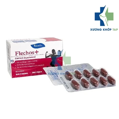 Flechos+ - Hỗ trợ bổ sung canxi và vitamin D3 cho cơ thể