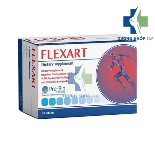 Flexart - Giúp bổ sung các dưỡng chất cần thiết cho khớp