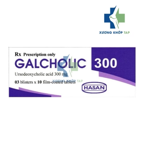 Galcholic 300 - Điều trị sỏi túi mật cholesterol