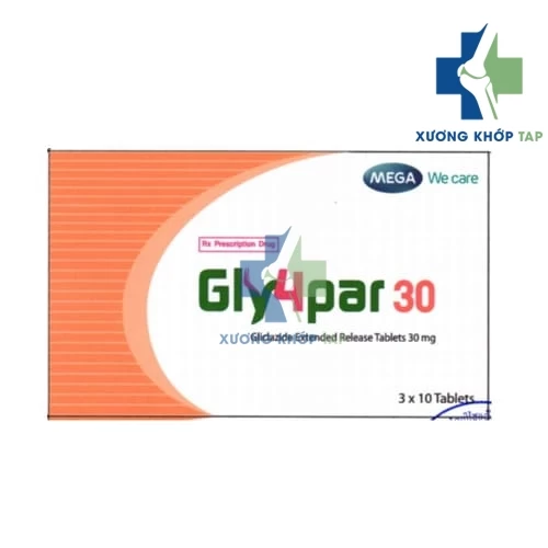 Gly4par 30 - Thuốc điều trị đái tháo đường type 2