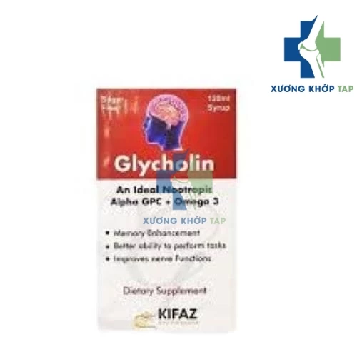 Glycholin - Hỗ trợ hoạt huyết, tăng cường tuần hoàn máu não