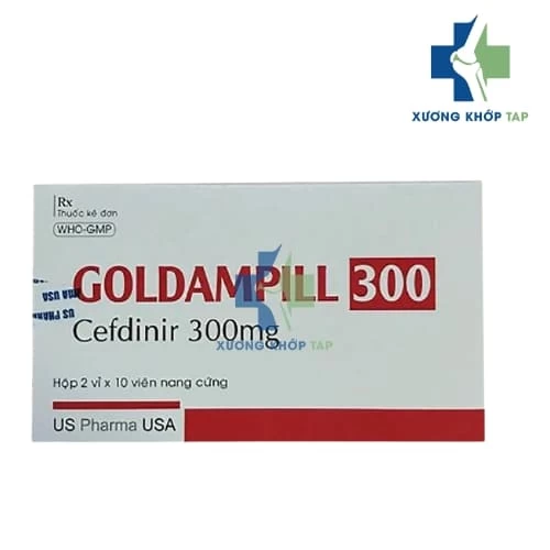 Goldampill 300 - Cefdinir 300mg US Pharma USA