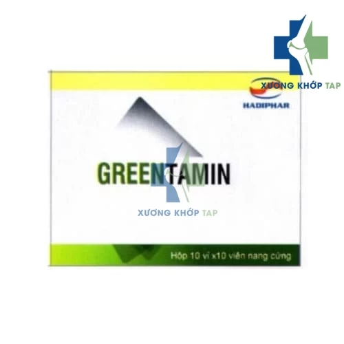 Greentamin - Thuốc điều trị bệnh thiếu máu do thiếu sắt