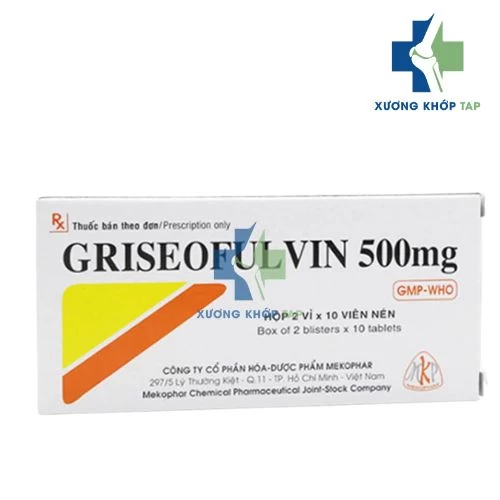 Griseofulvin 500mg Mekophar