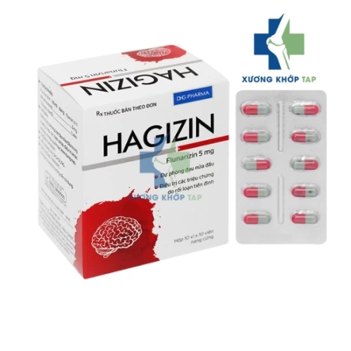 Hagizin - Flunarizin 5mg DHG