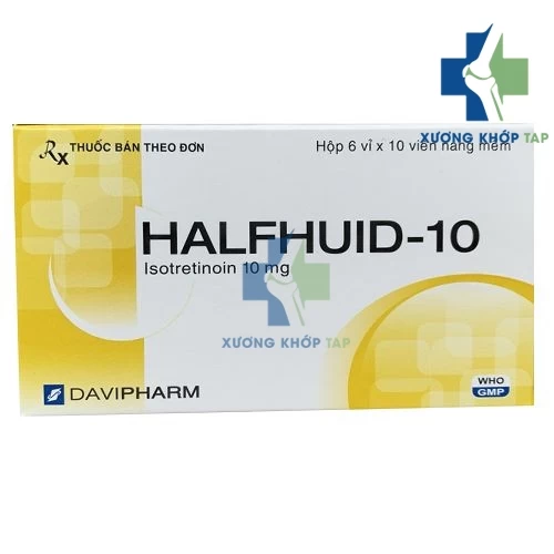 Halfhuid-10 - Điều trị mụn trứng cá nặng