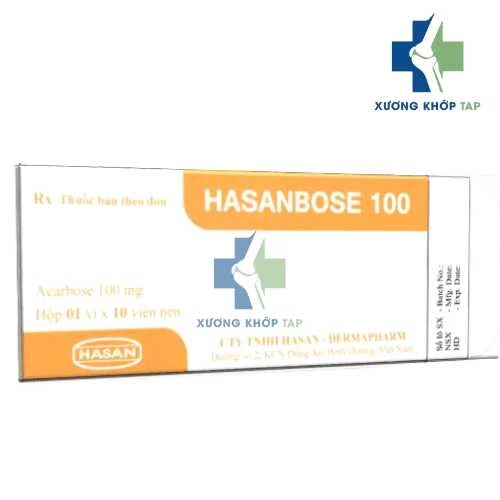 Hasanbose 100 - Acarbose 100mg Hasan - Dermapharm