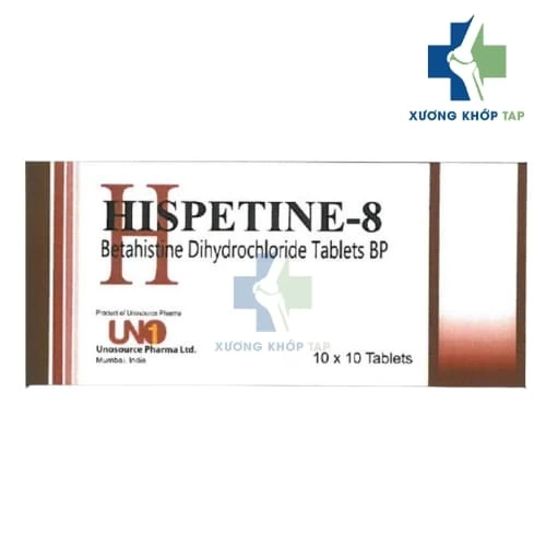 Hispetine-8 - Betahistin 8mg Akums Drugs