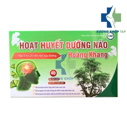 Hoạt Huyết Dưỡng Não Hoàng Khang - Hỗ trợ hoạt huyết