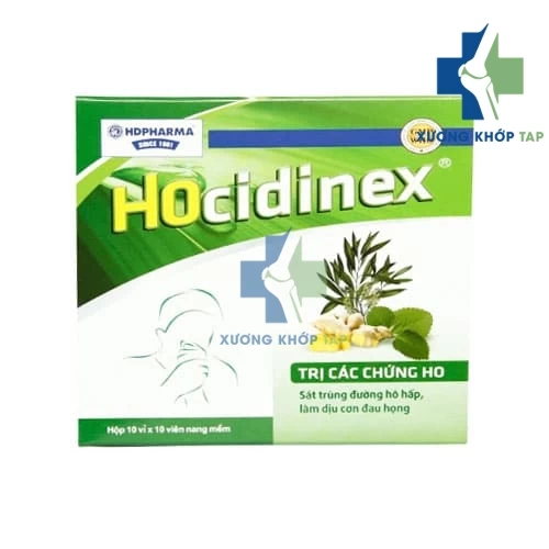 Hocidinex - Hỗ trợ cải thiện tình trạng ho